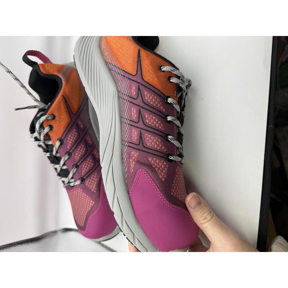 Merrell Pink and Orange Gradient Athletic Shoes - Picture 7 of 13